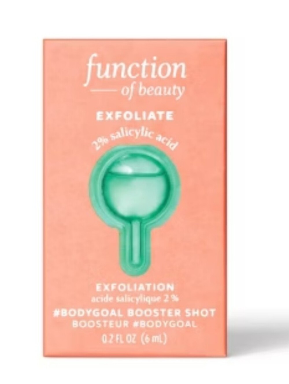Function of beauty Exfoliate Bodygoal Booster Shot -